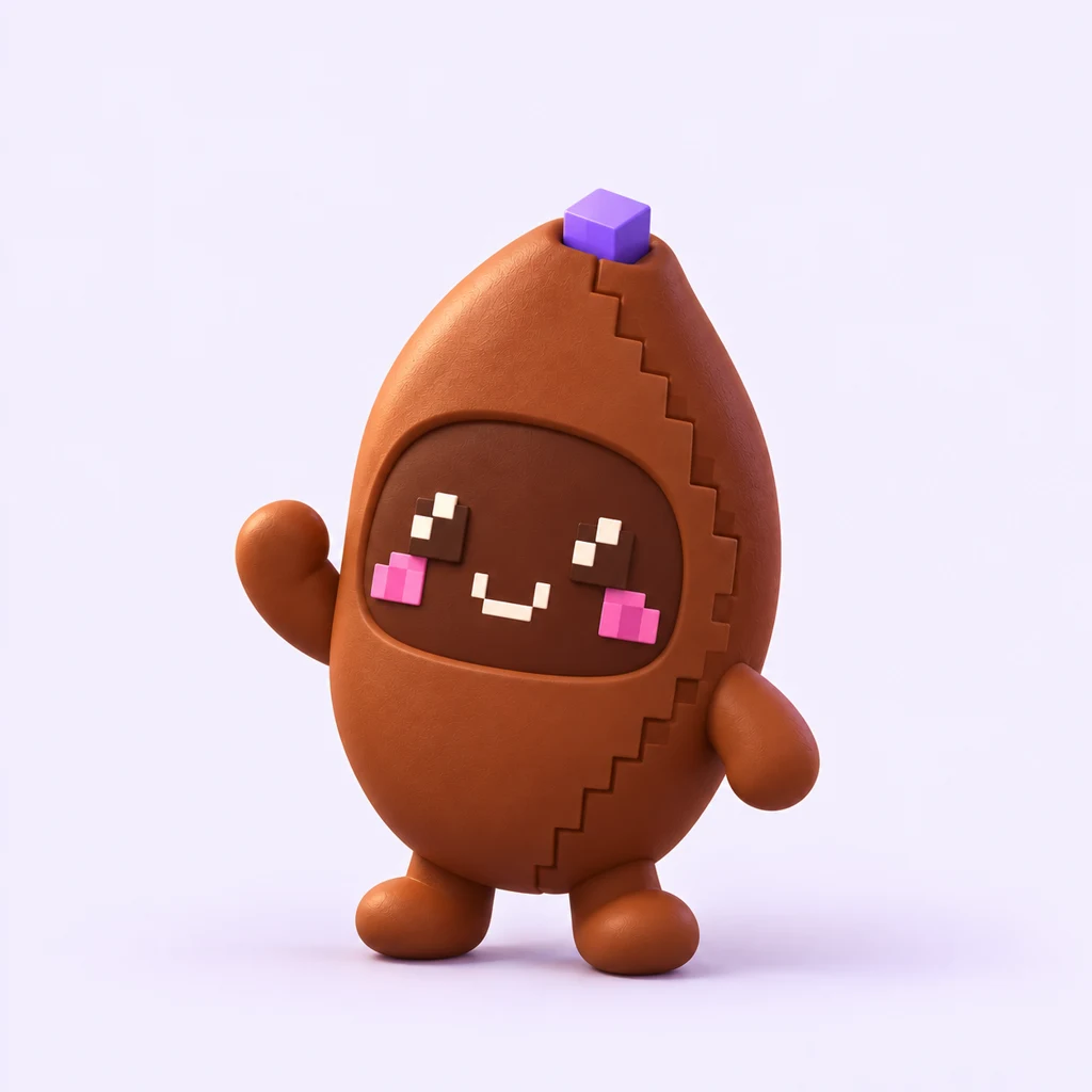 Pip, the Carobpixel mascot